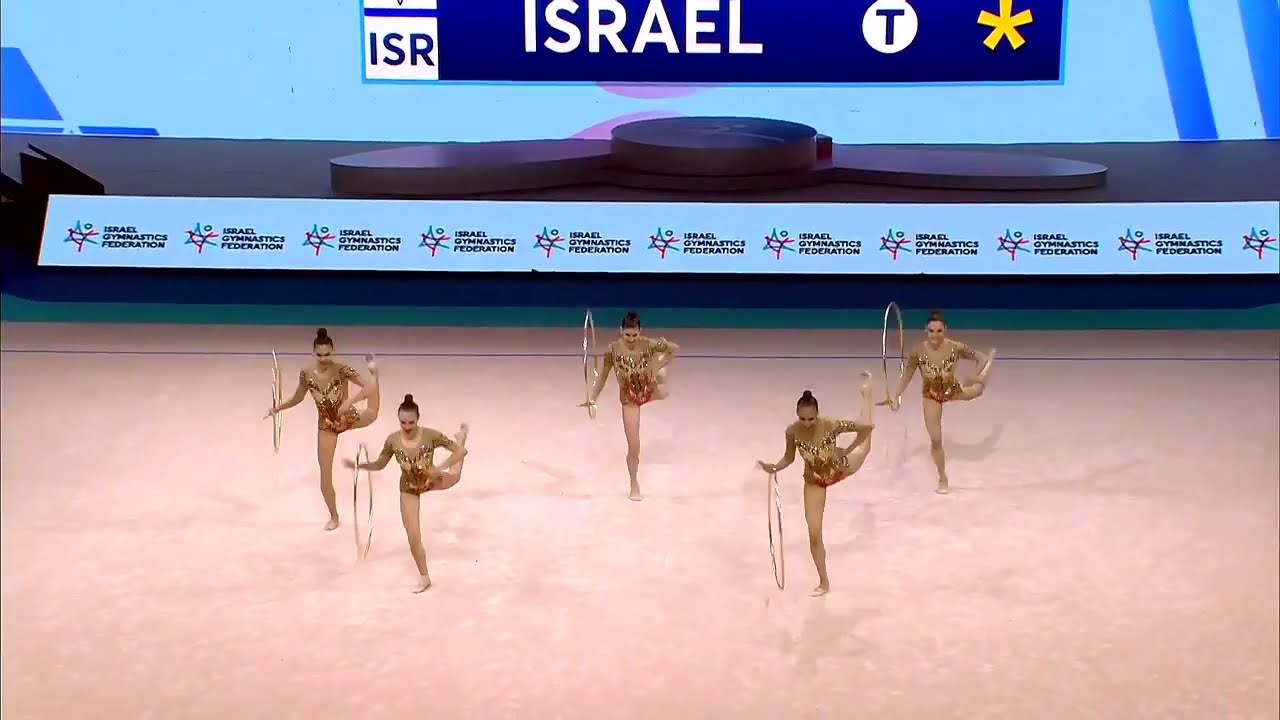 נבחרת ההתעמלות אמנותית של ישראל זוכה באליפות אירופה בתל אביב