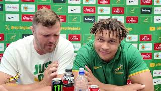 Full Duane Vermeulen and Zachary Porthen | Springbok Press Conference | 23 September 2026 Update
