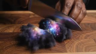 ✨ Slicing a Cosmic Nebula Cloud | Ultra 8K ASMR