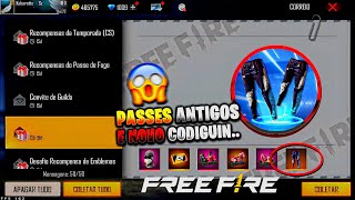 CORRE!! NOVO CODIGUIN DA CALÇA ANGELICAL E OUTROS ÍTENS, PASSES ANTIGOS DE VOLTA E MAIS - FREE FIRE