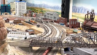 Large HO Scale Model Train Layout at the Miniatur Wunderland The USA Theme World