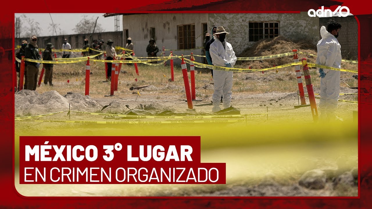 México ocupa el tercer lugar en el índice del crimen organizado I Todo ...