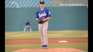 Zack Greinke Slow Motion Fastball Pitching Mechanics Instruction La Dodgers Baseball Mlb