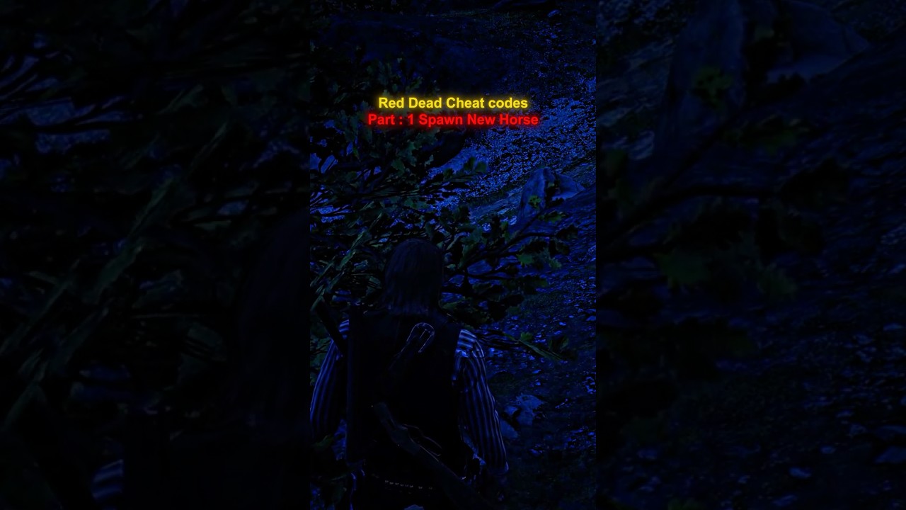 "How to Get a Secret Horse Using a Cheat Code in RDR2 🐎🔥"