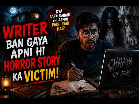 लेखक अपनी ही भयानक कहानी का शिकार बन गया 😱I chhaya The Horror Story I Khaufnak Kisse 