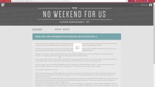 NoWeekendForUs