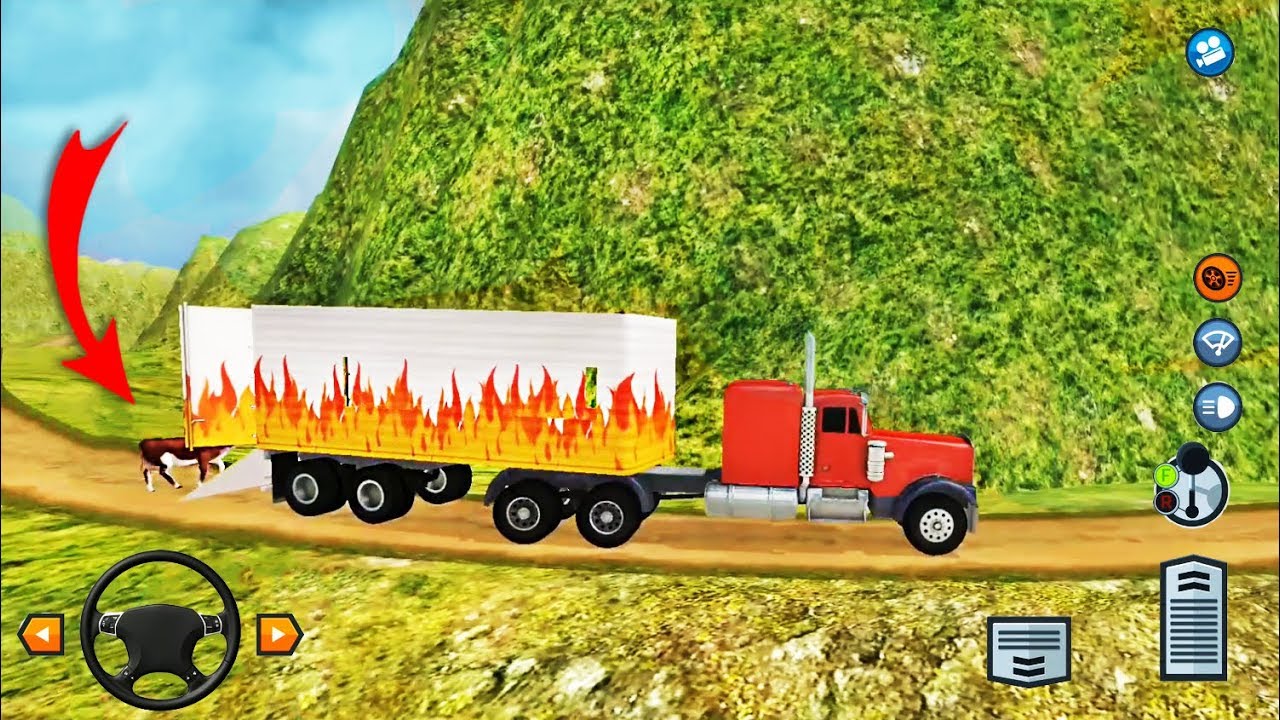 OffRoad Truck Driver Animal Transport Simulator Hill Farm Life