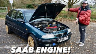 BUDGET BUILT SLEEPER SAAB ENGINE VAUXHALL ASTRA!!