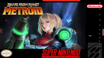 Super Metroid: Escape from Planet Metroid  [SNES] Longplay