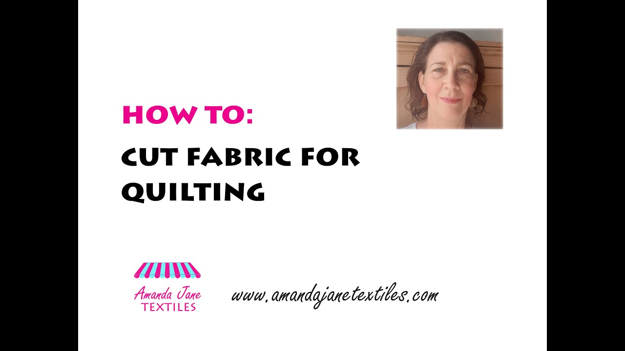 How to cut fabric for quilting YouTube
