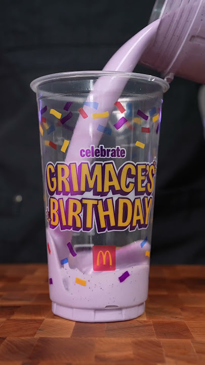 THE GRIMACE SHAKE??!😨