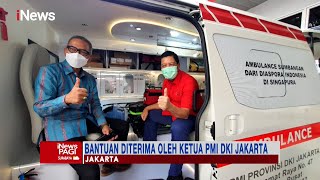 Diaspora dan KBRI Singapura Serahkan Donasi Ambulans untuk PMI Jakarta #iNewsPagi 17/10 screenshot 5