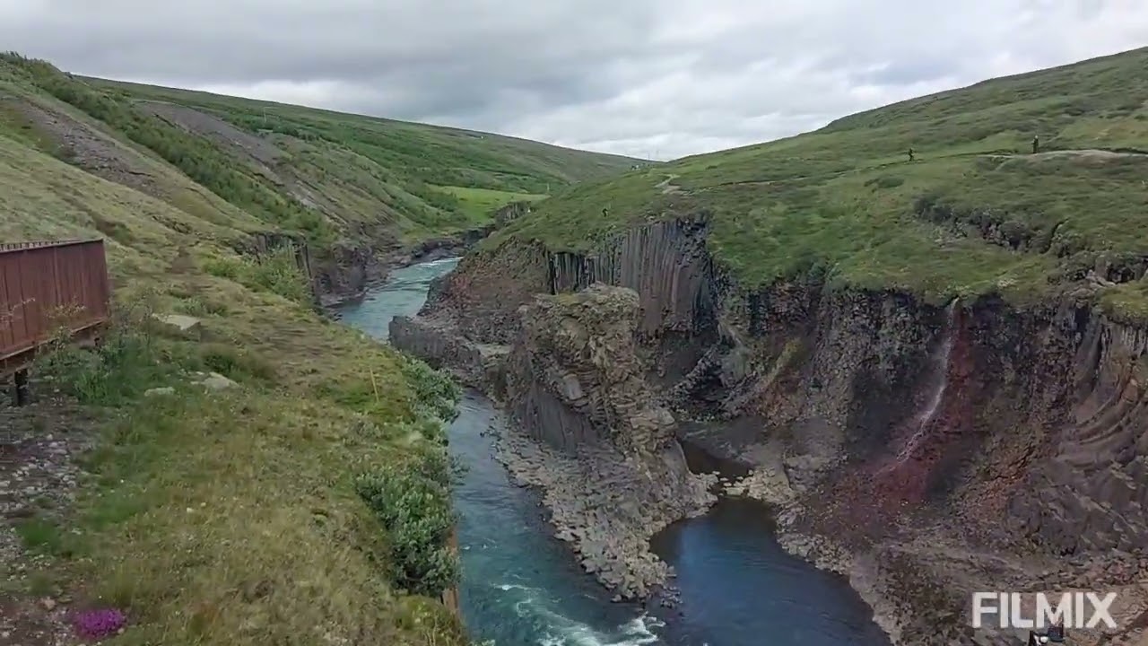 ICELAND Stuðlagil Canyon Canyon Moira — Canyon Moira, Iceland — video poster
