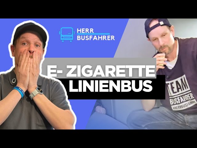 Dampfen im Linienbus