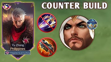 COUNTER META KHALEED TANK BUILD EXP LANE!? WATCH THIS! | YU ZHONG BEST BUILD 2025