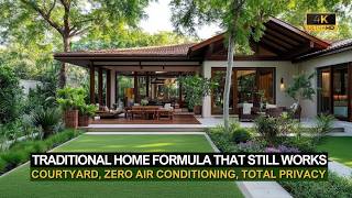 One Courtyard, Zero Air Conditioning, Total Privacy: The Traditional Home Formula That Still Works
