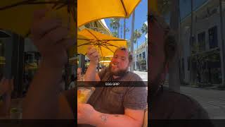 New challenge? 😂😅EGG GRIP 🥚✊ duh! #foodie #funnyvideos #bigboys #food