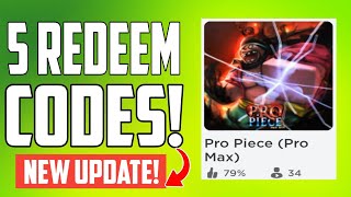 Pro Piece Pro Max CODES 2024 - EVERY WORKING CODES | ALL ROBLOX CODES [PRO MAX]