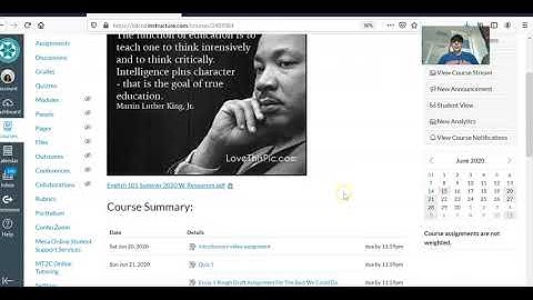 English 101 Summer 2020 How To Get Started