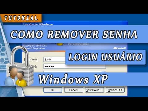 Como Remover Senha Login Windows XP - Remove Password