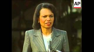 Rice with Kibaki; presser, Odinga meeting, comments