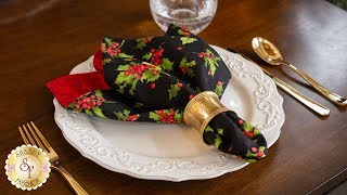 How to Make Cloth Napkins | A Shabby Fabrics Sewing Tutorial