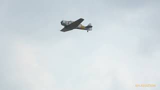 North American Harvard IV at IWM Duxford Summer airshow 2021