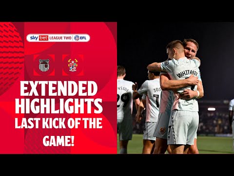 Grimsby Tranmere Goals And Highlights