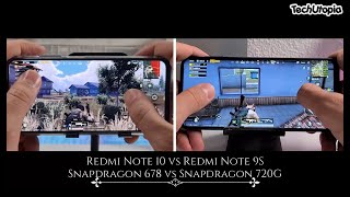 Snapdragon 678 vs 720G Speed test/Gaming comparison/Antutu/PUBG/ Redmi Note 10 vs Redmi Note 9S