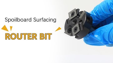 Insert-Style Spoilboard Surfacing Router Bit