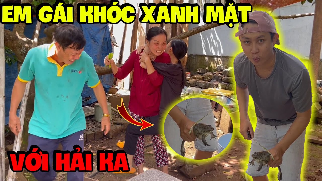 Em Gái Khóc Xanh Mặt Vì Bị Hải Ka Troll Thứ Này