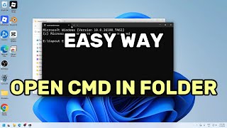 Open Command Prompt in Any Folder on Windows 11 (3 Easy Ways)