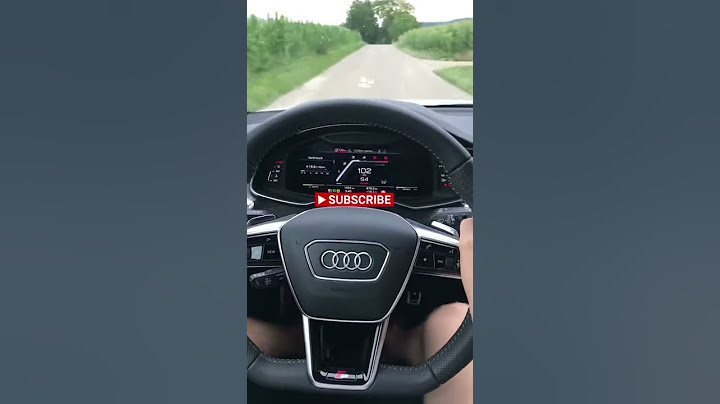 Audi S6 Launch Control 0-100kmh (400hp )