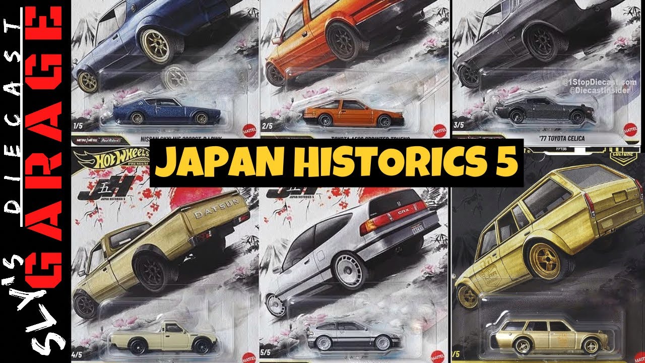 Hot Wheels Car Culture: Japan Historics 5 (2025) – Quick Preview