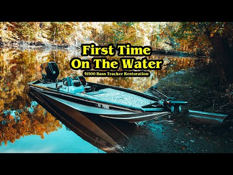 First Time on the water with my $1,500 Restoration Bass Boat