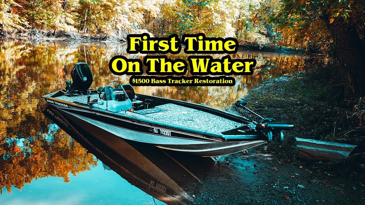 First Time on the water with my 1,500 Restoration Bass Boat YouTube