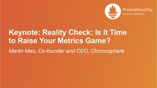 Keynote: Reality Check: Is it Time to Raise Your Metrics Game? - Martin Mao & Yash Kumaraswamy