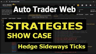 Auto Trader web Strategy,Hedge Sideways Ticks,binary.com