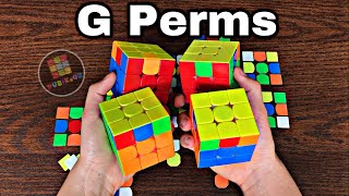 Easy G Perm Algorithms and Finger Tricks