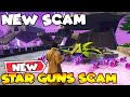 Famous Scammer has 🌟22🌟 Mythic Guns! 💯😱 (Scammer Gets Scammed) Fortnite Save The World