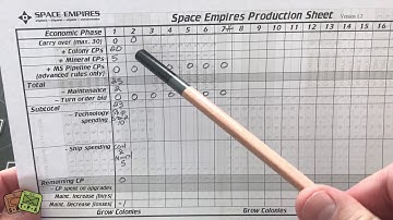 Solitaire Space Empires: Episode #2 Economic Phase 2-5