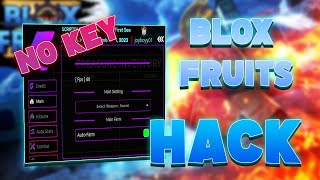 Gift Blox Fruits Script Hack Gui Auto Farm - Auto Kitsune - Auto Dungeon Pastebin No Key