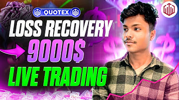 Live LOSS Recovery - Live Trading Quotex , Quotex Compounding Strategy | Quotex trading Strategy