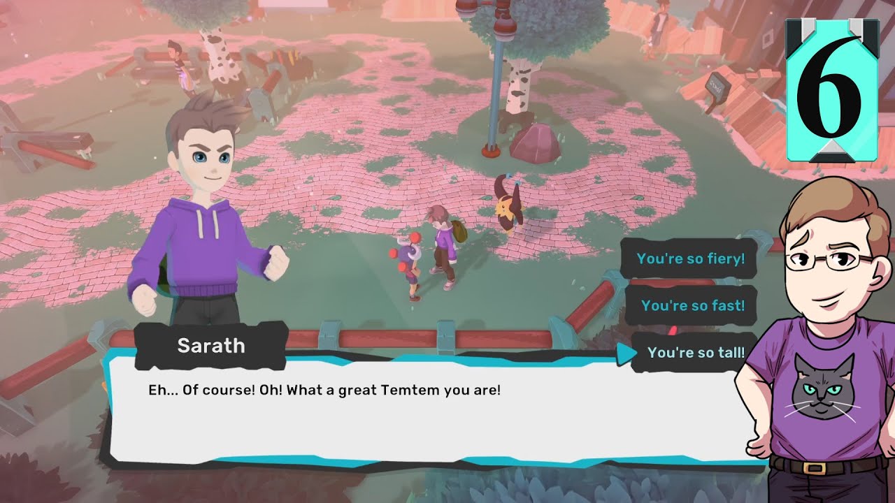 Let's Play Temtem (Blind) Part 6 - Paharo Drop