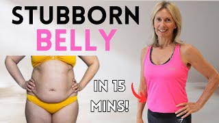 Lose Stubborn Belly In 15 Mins (No Equipment, Home Workout)