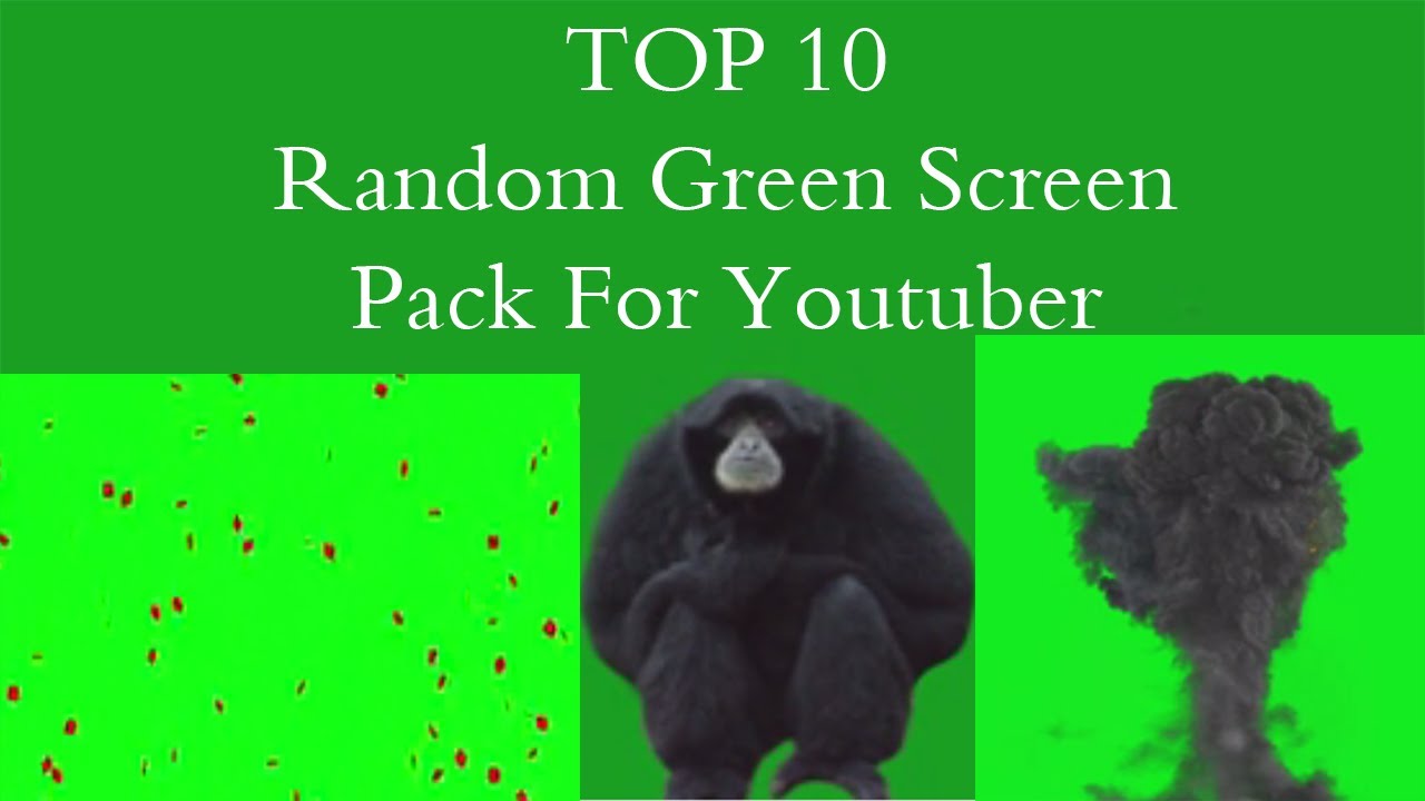 Top 10 Random Green Screen Effects For Youtuber #12 | TRYCK FX