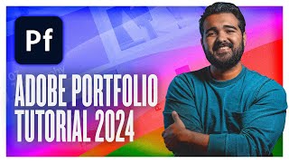 ADOBE PORTFOLIO TUTORIAL 2024  | Create a graphic Design Portfolio!