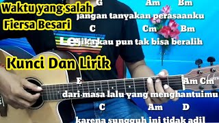 Kunci Gitar Fiersa Besari Waktu Yang Salah | Chord Gampang By Darmawan Gitar