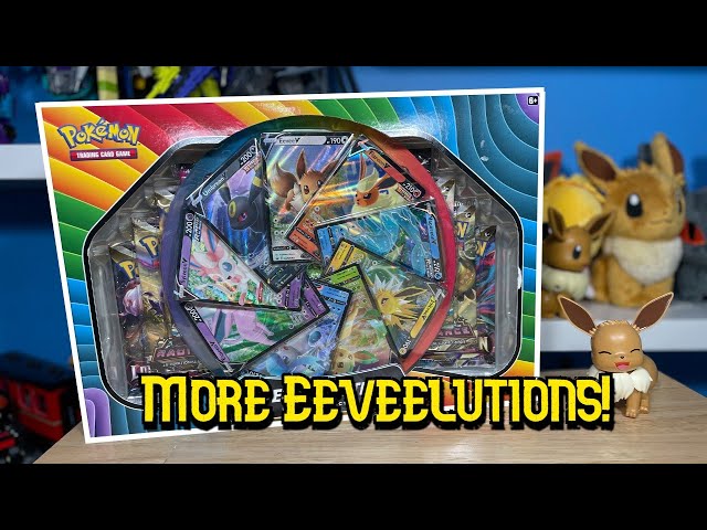 Pokemon Eevee Evolutions Tin 6-Box Case