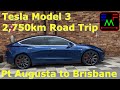 Tesla Model 3 road trip - SA to QLD in 3 days and 2,750km! | ElectroMotive Force